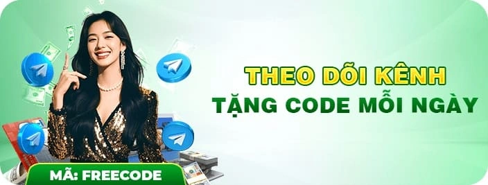 Theo dõi các kênh của Nhà cái NK88 để nhận Code miễn phí mỗi ngày